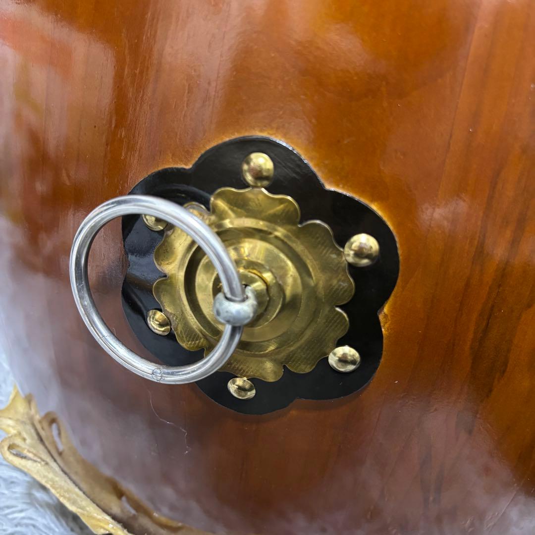 和太鼓 一尺四寸 バチ付き 耳付き