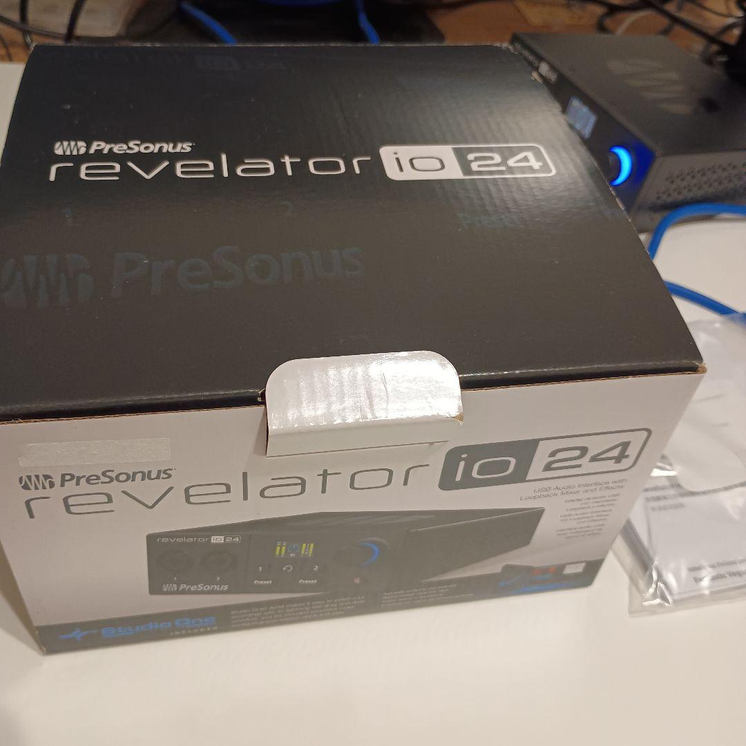 PreSonus revelator io 24 オーディオインターフェイス