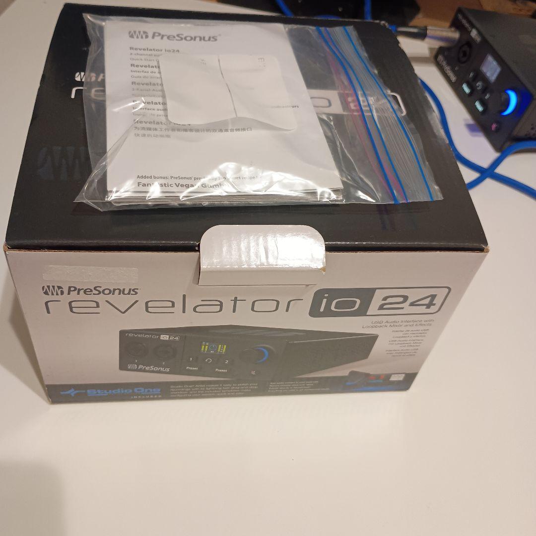 PreSonus revelator io 24 オーディオインターフェイス
