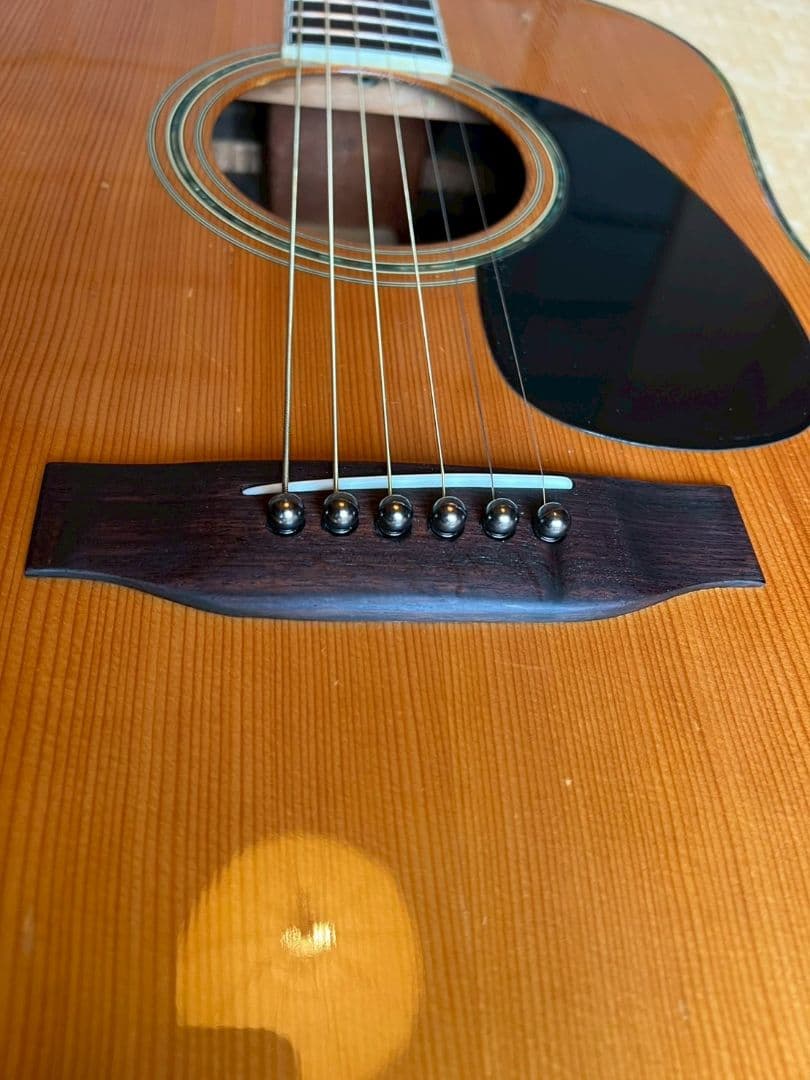 モーリスW-60 ハカランダ JAPANビンテージ　メンテ済　サドル、ナット牛骨