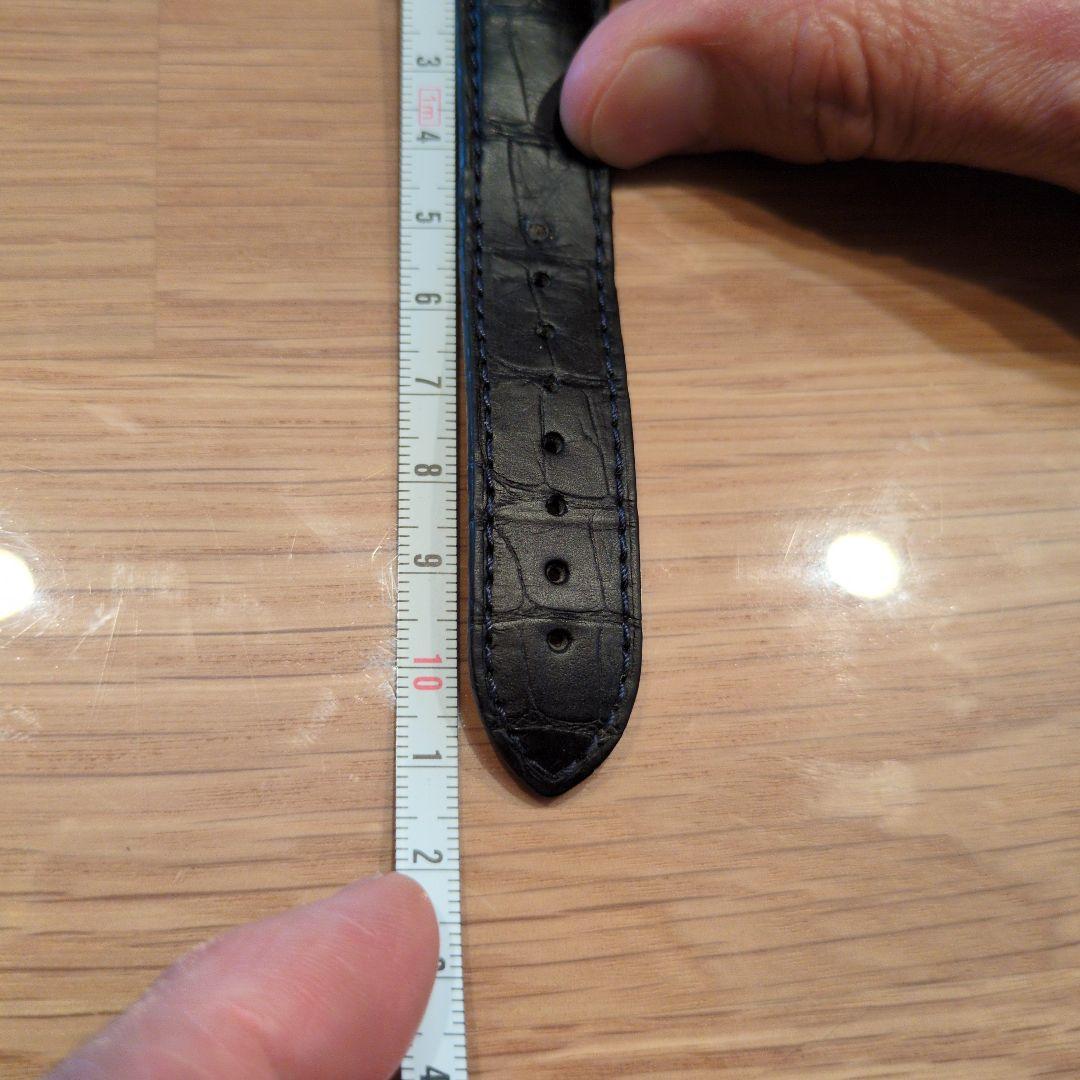 値下げ☆オメガ純正シーマスターアクアテラレザーベルト20-18mmバックル18