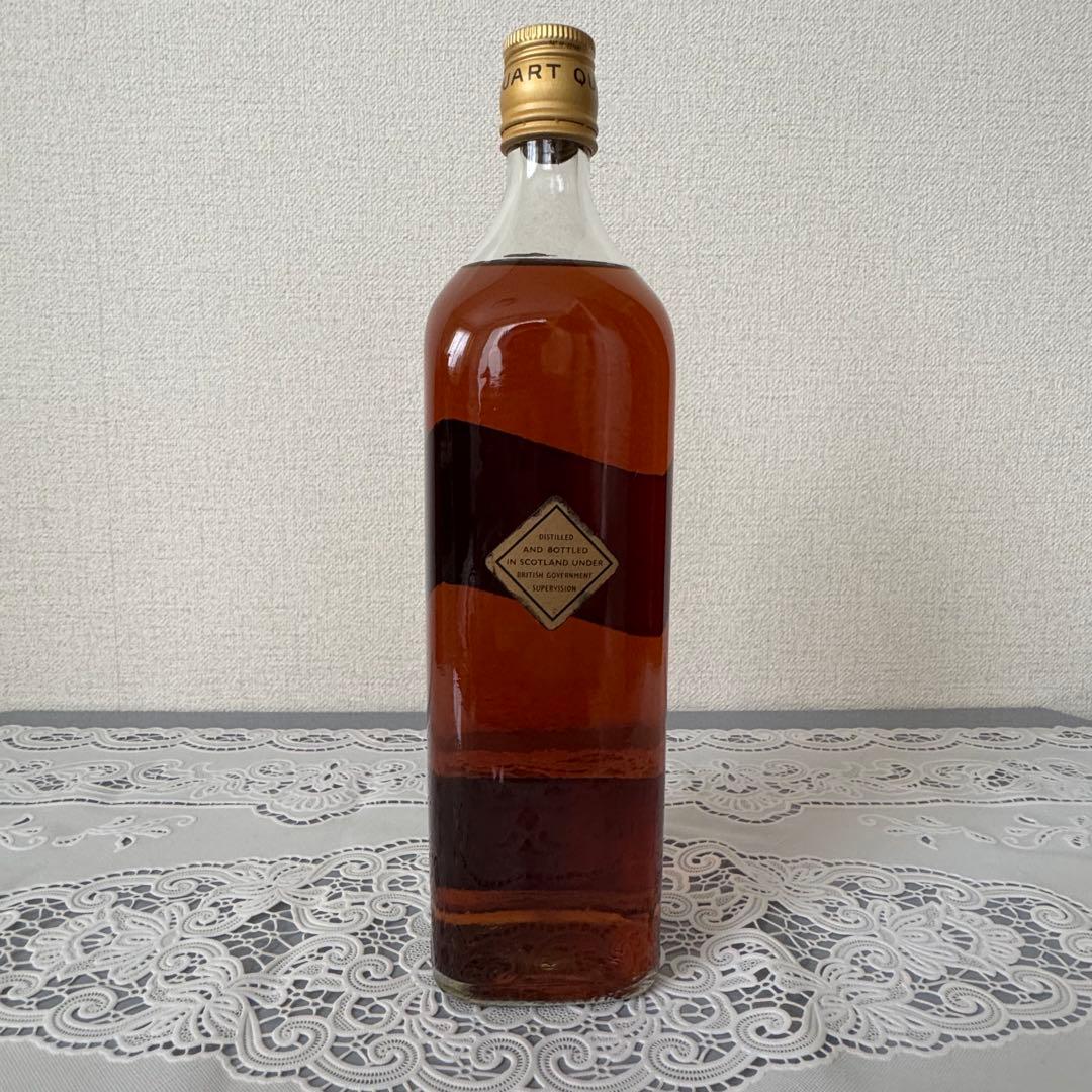 古酒1970年代【1000ml 】ジョニーウォーカーBLACK LABEL白紋章