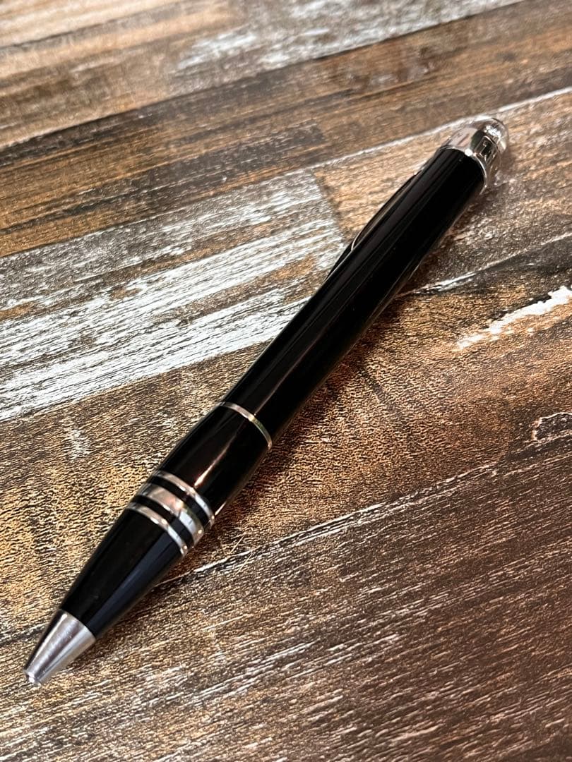 montblanc モンブランボールペンとカフスボタンセット　ダイヤ100