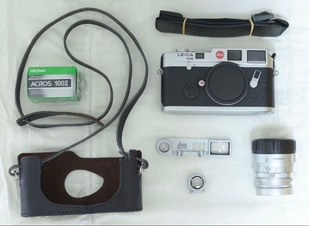 Leica M6 + DRズミクロン50mm + SBOOI ファインダー付属