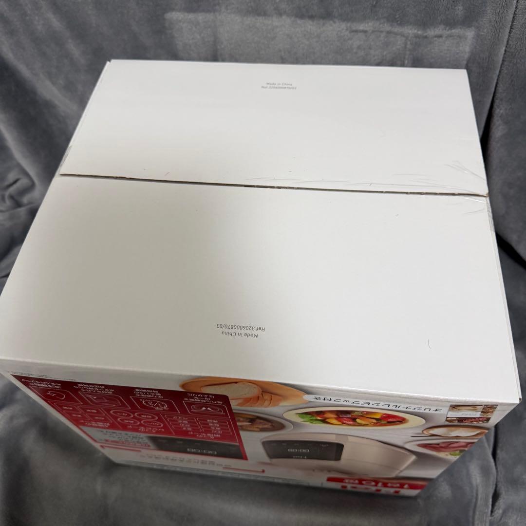 T-fal 電気圧力鍋 クリーム色 ラクラクッカープラス ラクラ・クッカープラス