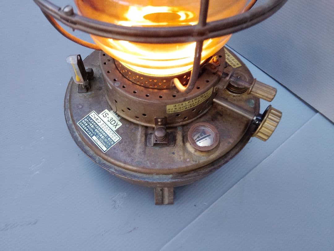 日本船燈 IS-3DX 自然通気形開放式石油ストーブ(あ45)