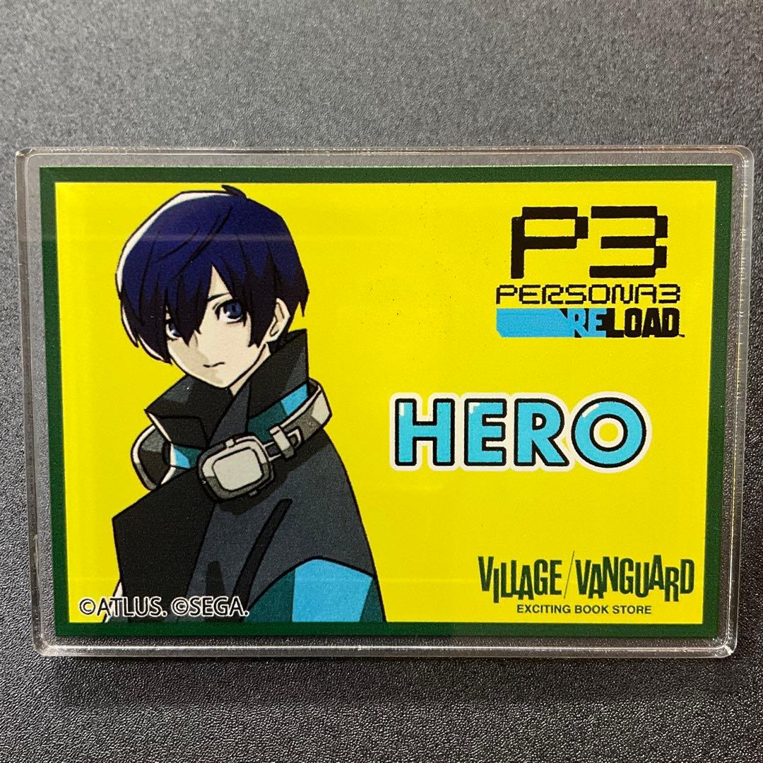 結城理 HERO ヴィレヴァン ペルソナ3 バッジ set