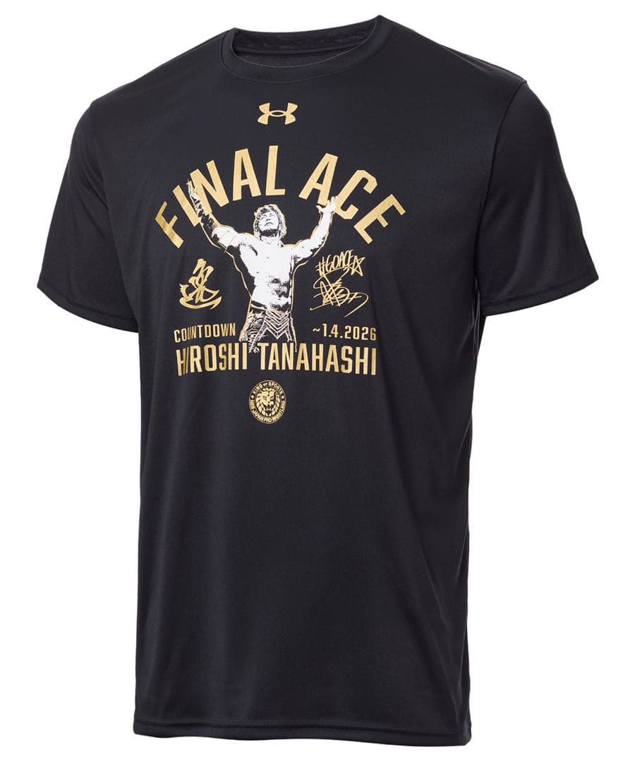 アンダーアーマー 棚橋弘至 FINAL ACE GRAPHIC Tシャツ