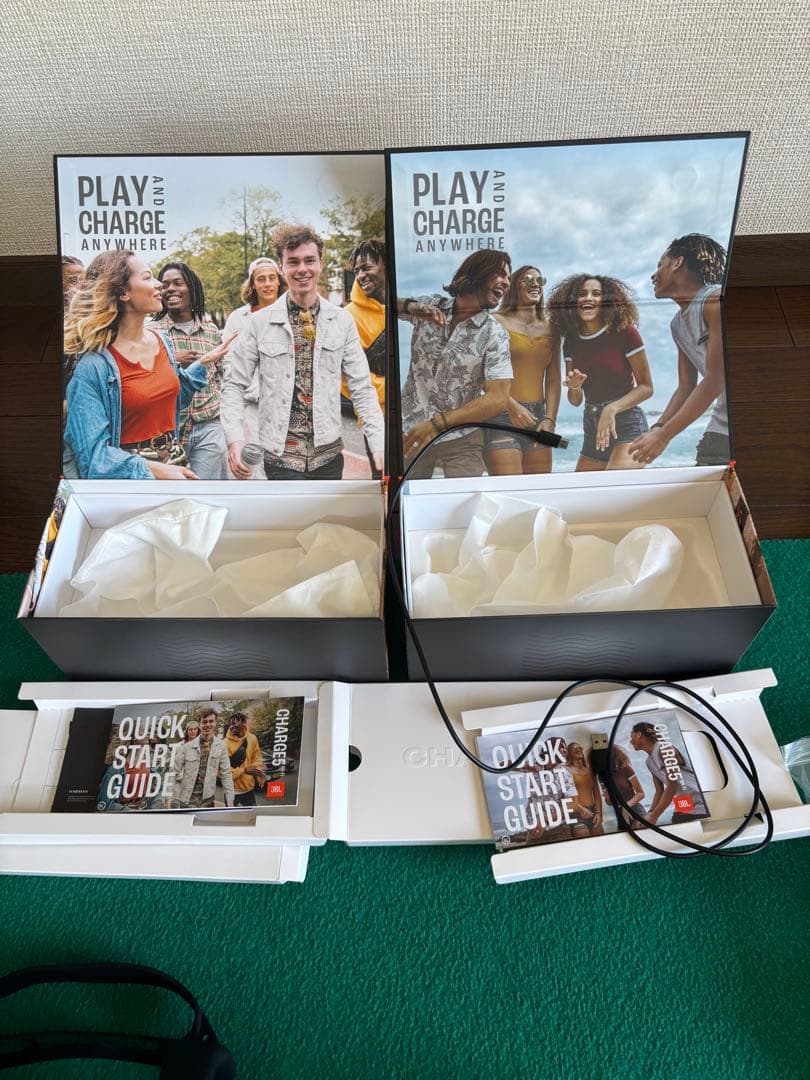 JBL Charge 5 Wi-Fi ワイヤレススピーカー　ブラック 2セット