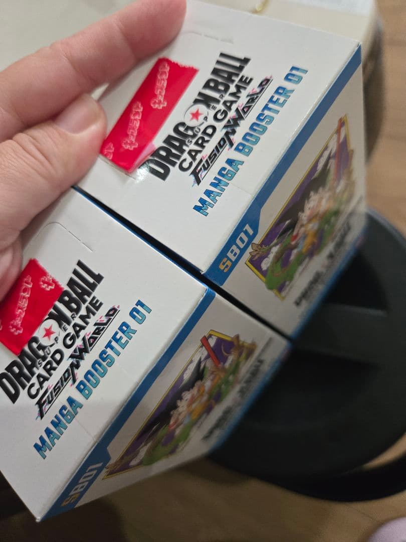 ドラゴンボールスーパーカードゲーム マンガブースター 01 2BOX