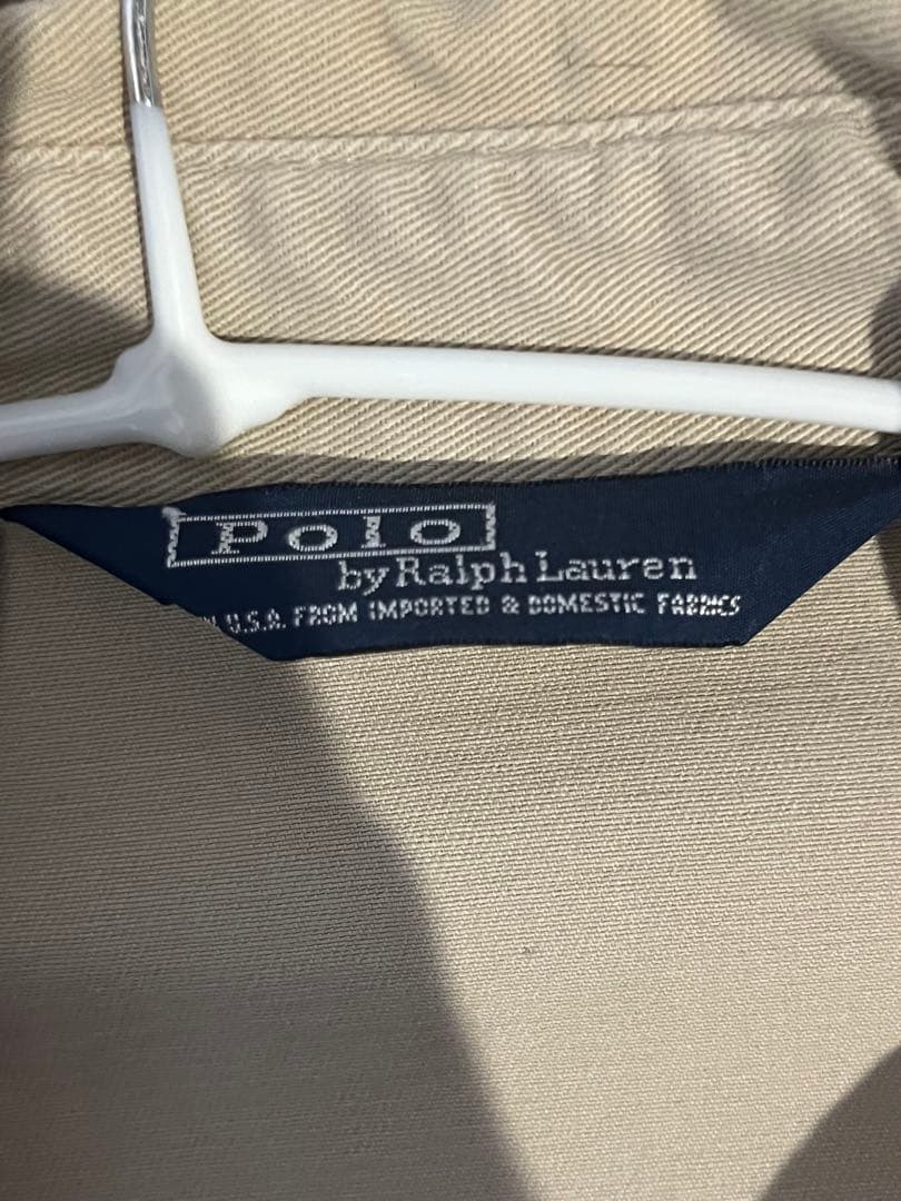 ラルフローレン 90s スイングトップ コットン素材 裏地チェック