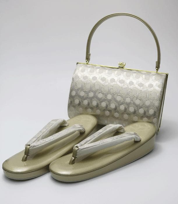 【商品名】LLサイズ　 礼装用ゾーリバッグ　佐賀錦　帯地使用　新品　未使用