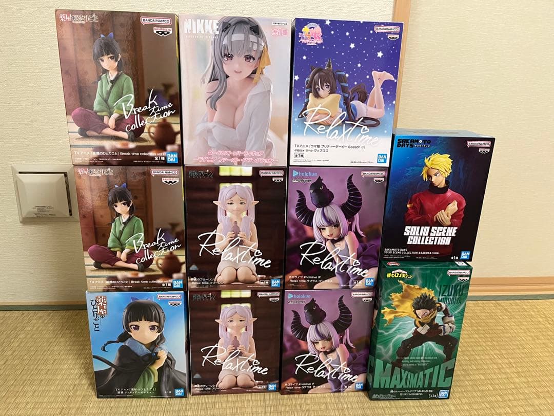 アニメキャラクターフィギュア 11体　まとめ売り