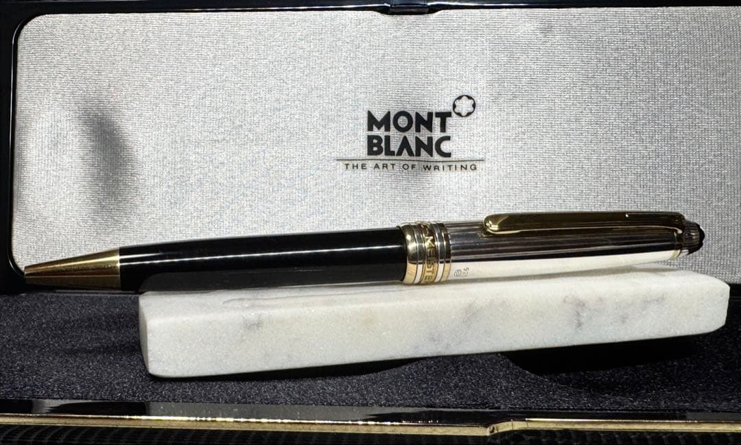 【極美品】モンブランNo17329 ソリテール・ドゥエ・ボールペン