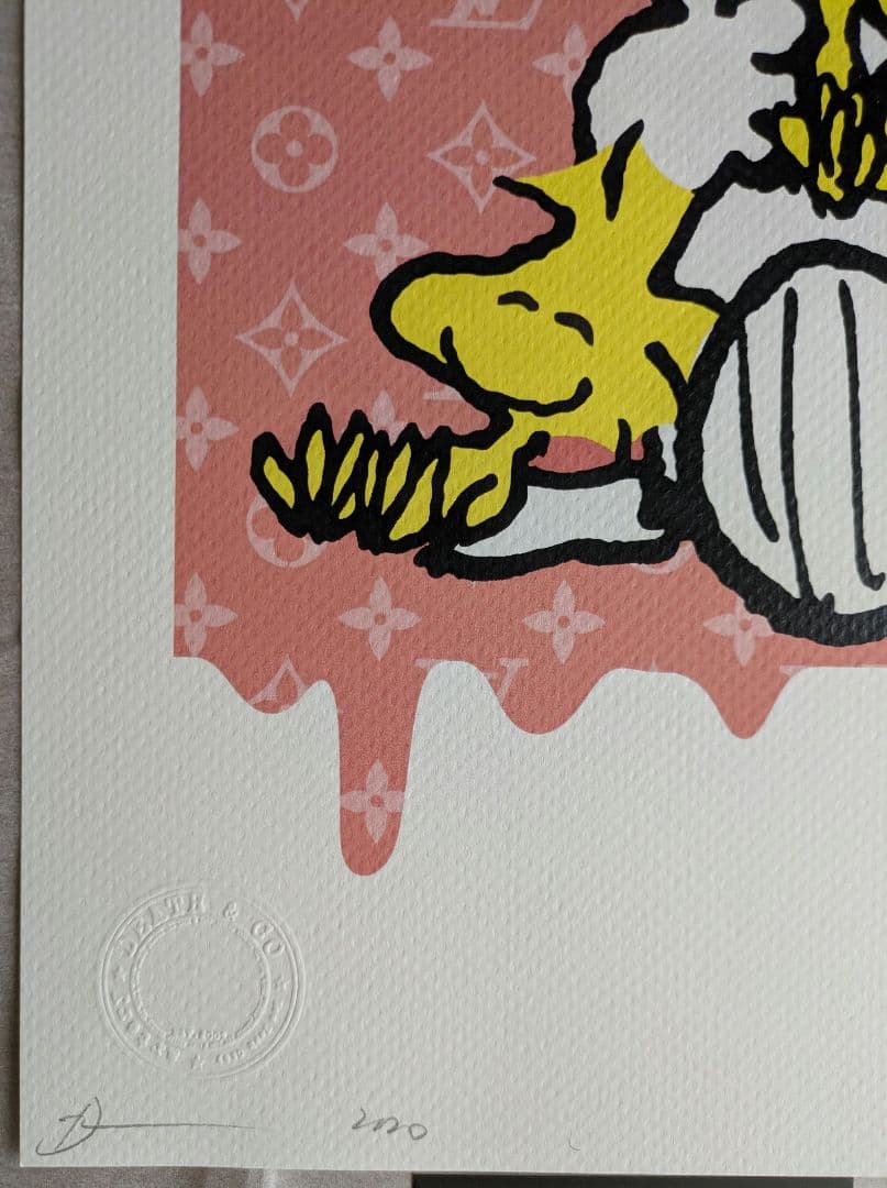 【なるみ】【額装セット】【DEATH NYC】Snoopy