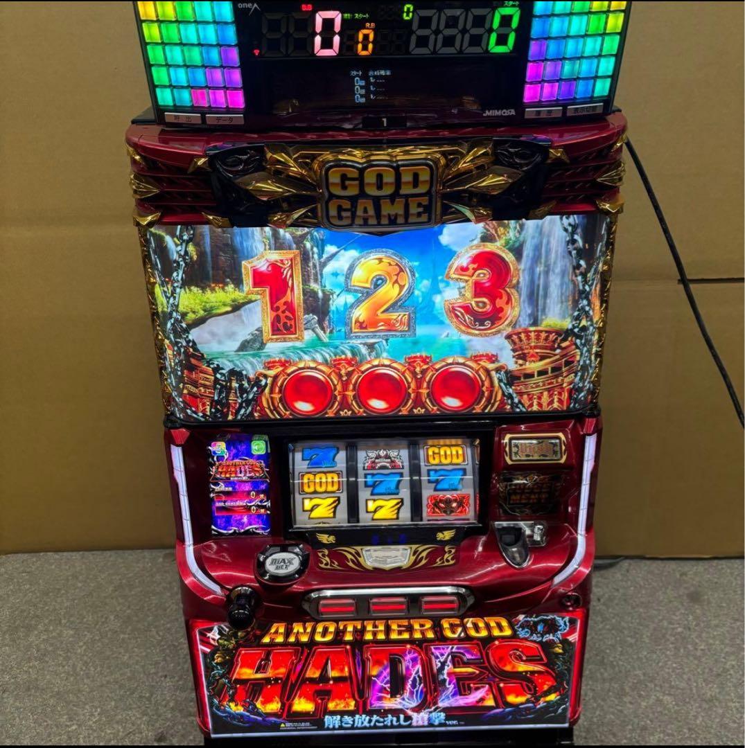 6号機 ハーデス 解き放たれし槍撃ver 実機 家庭用フルセット！