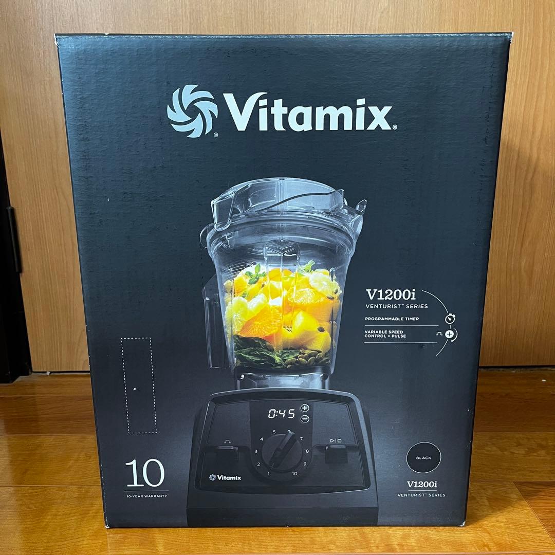 Vitamix V1200i 2l コンテナー ブラック（箱あり） レシピ本あり
