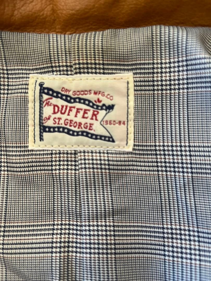 ダッファー ライダースジャケット