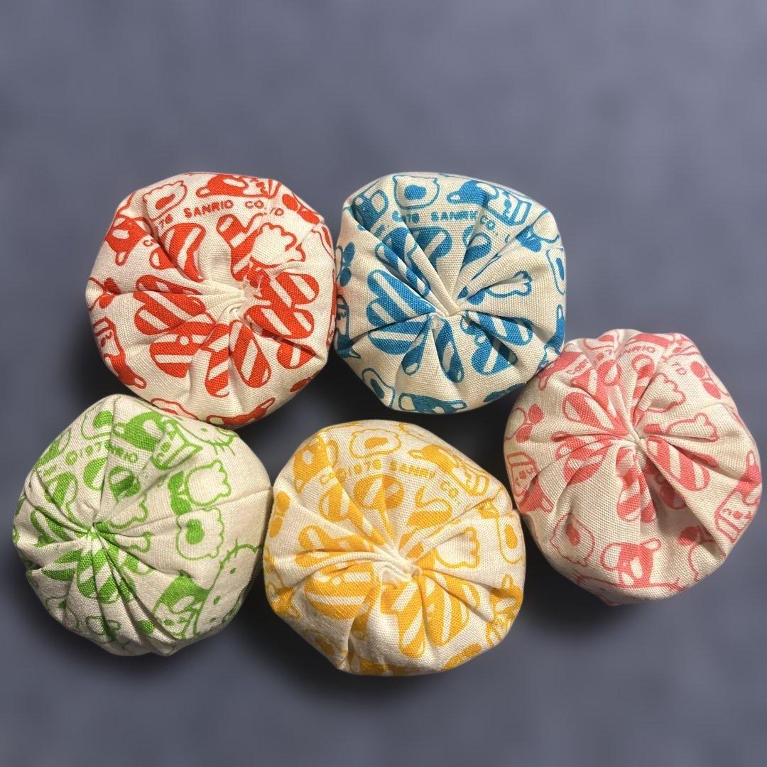 超希少1976ハローキティお手玉 昭和レトロ Hellokitty Sanrio