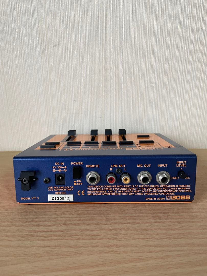 Boss VT-1 ボイストランスフォーマー
