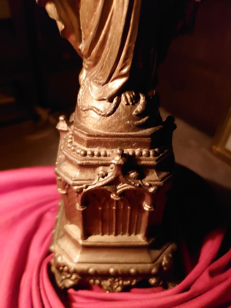 フランス アンティーク1900年代 マリヤ像