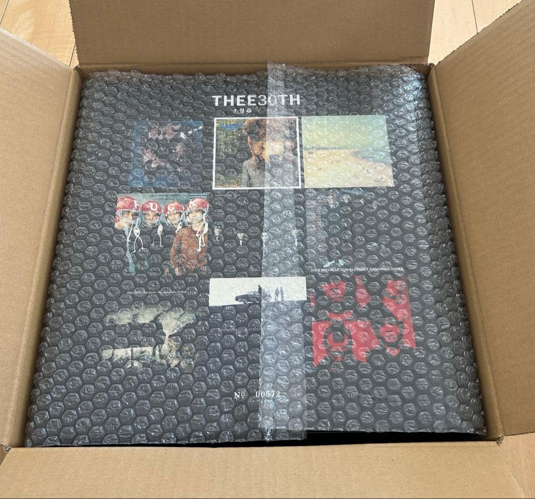 【新品 未使用品】THEE 30TH 500個限定 アナログ収納BOX
