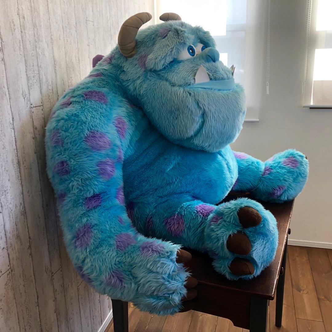 米国　ディズニーランド　モンスターズインク　サリー　特大ぬいぐるみ
