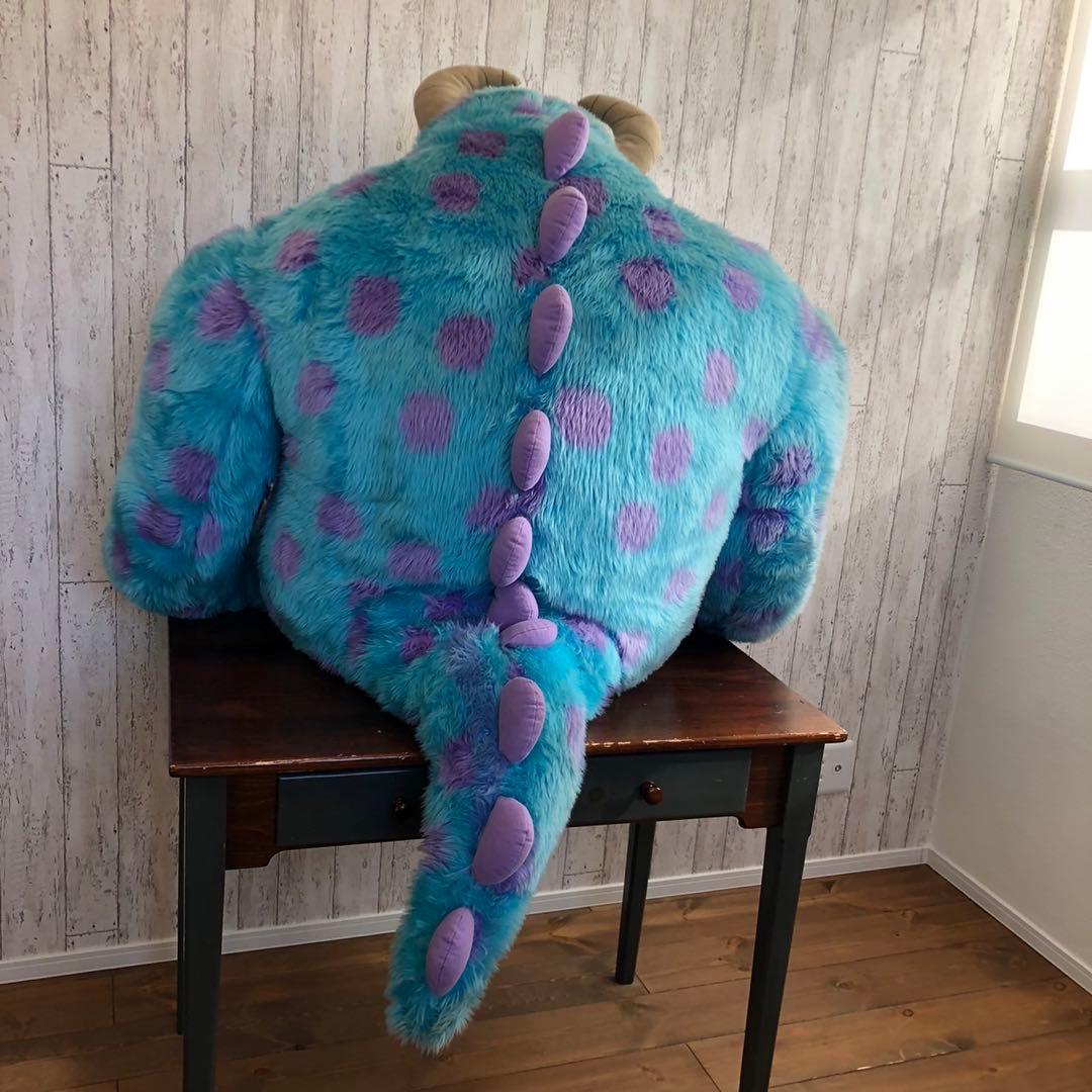 米国　ディズニーランド　モンスターズインク　サリー　特大ぬいぐるみ