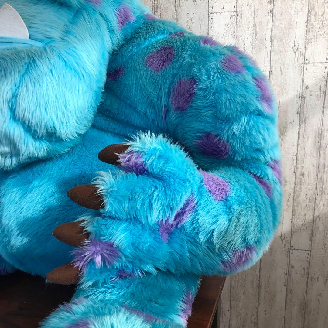 米国　ディズニーランド　モンスターズインク　サリー　特大ぬいぐるみ