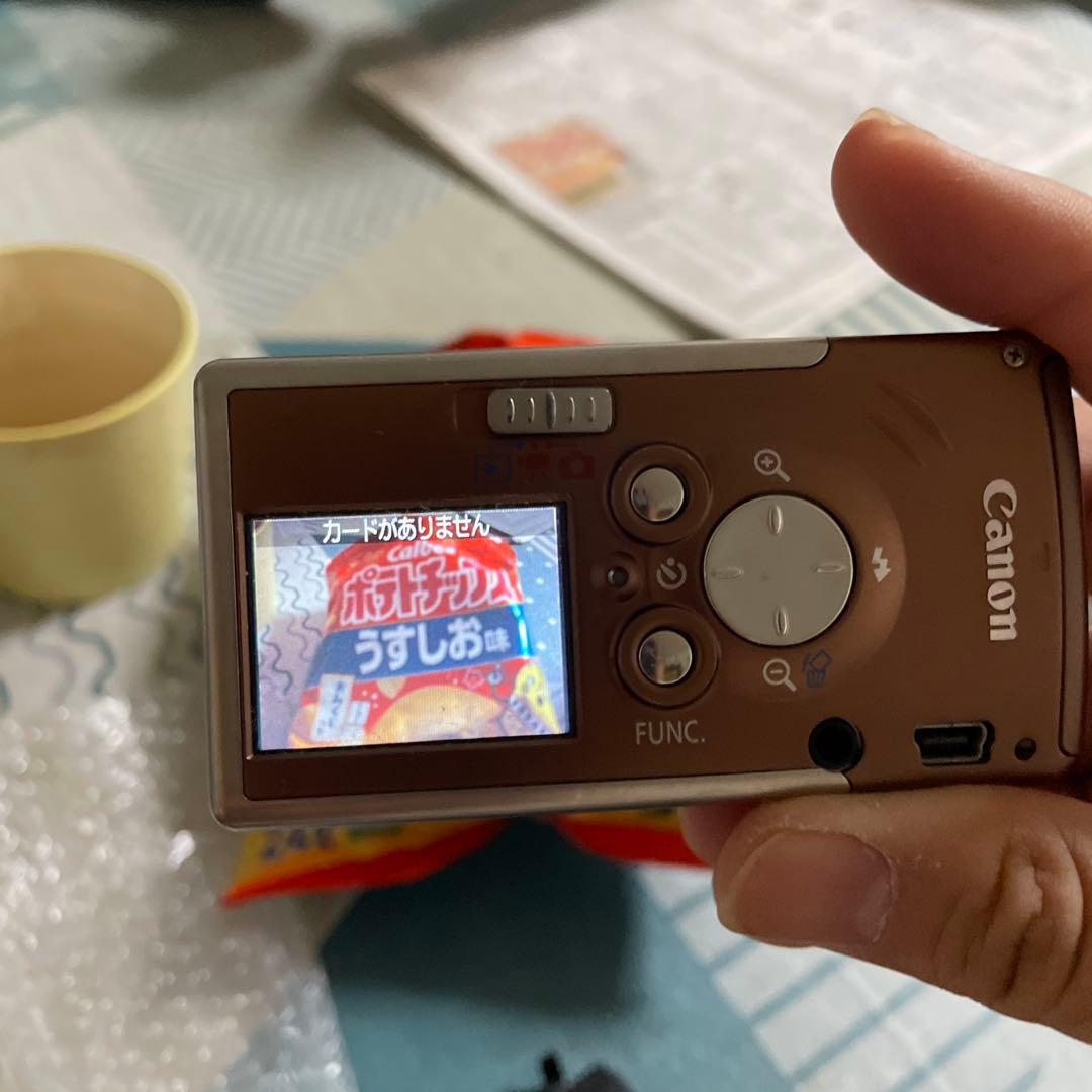 値下げ　Canon IXY DIGITAL U デジカメ話題のエモい写真が撮れる