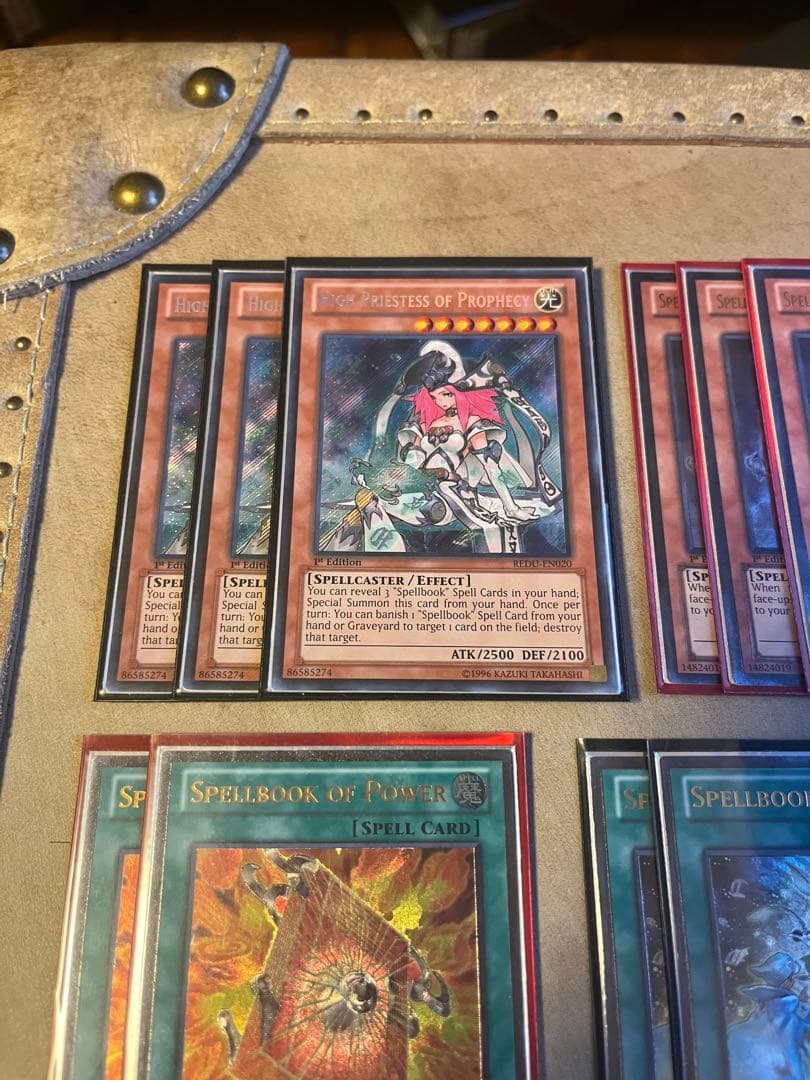 遊戯王　魔導書　デッキパーツ　英語版