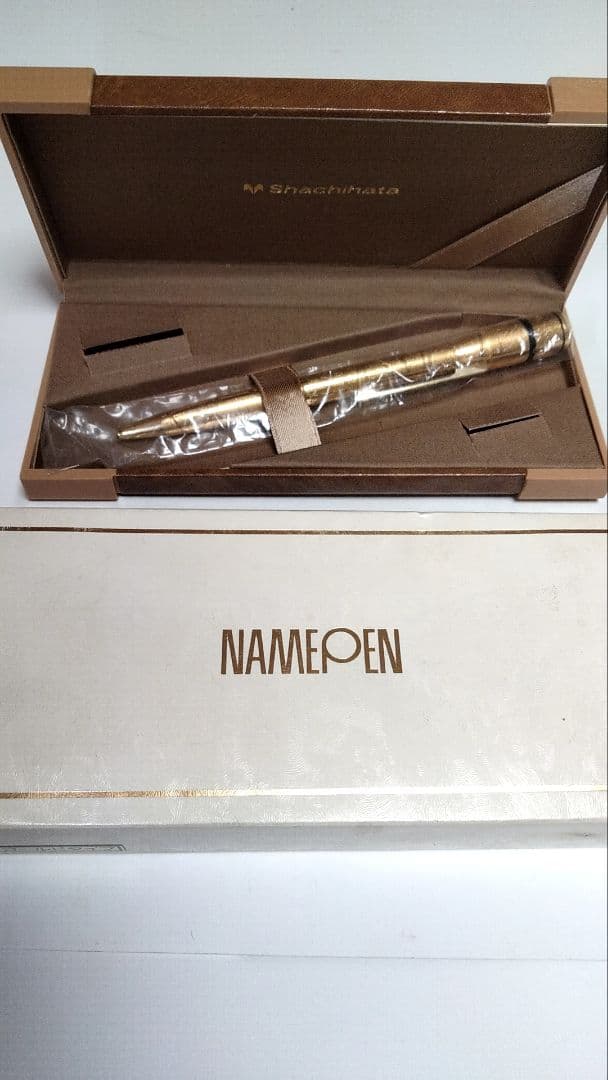 NAMEPEN ゴールド ボールペン