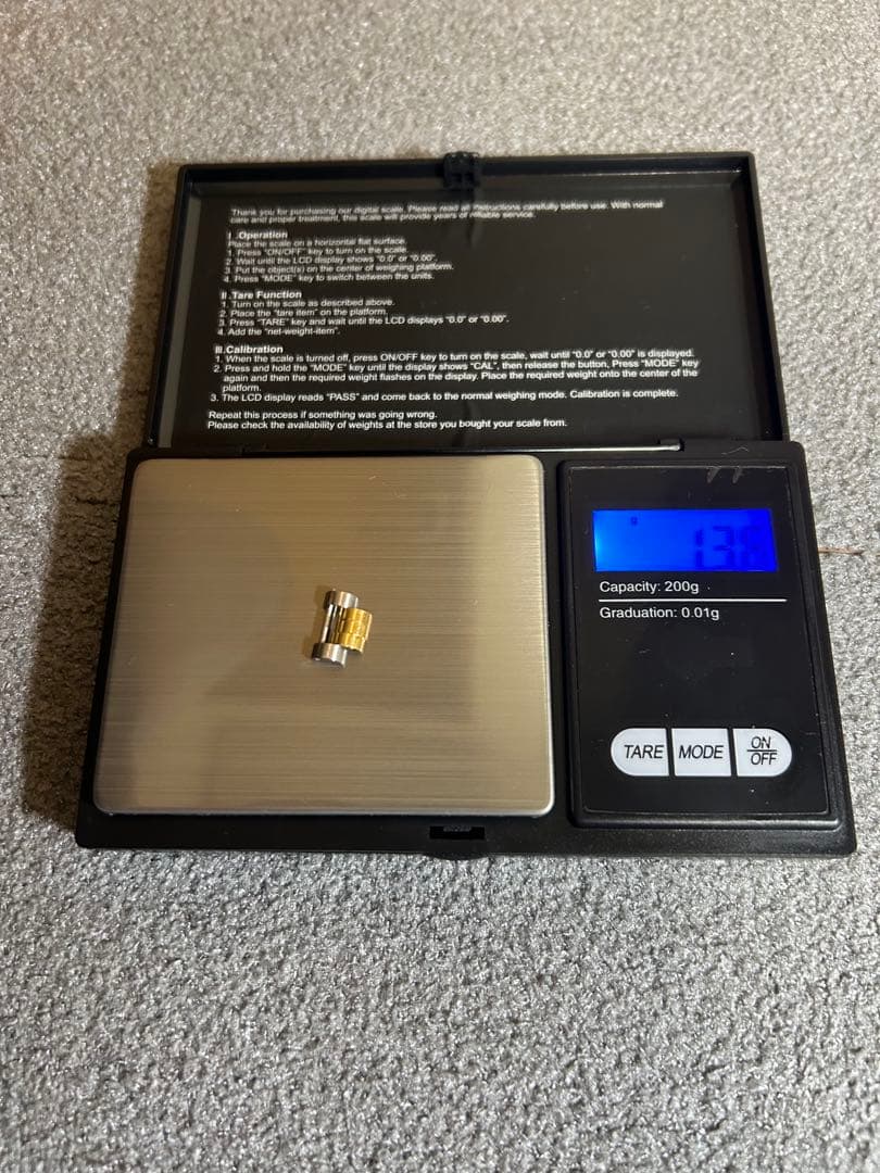 ロレックスのコマ　金無垢