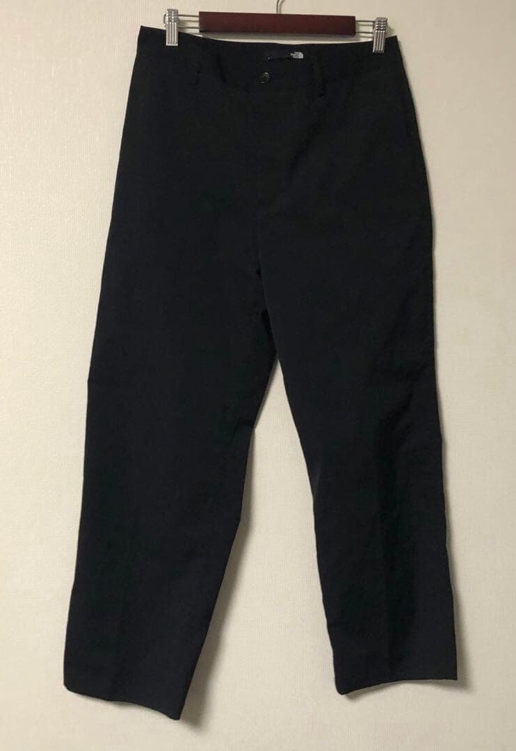 ノースフェイス　ブラック チノパン Lサイズ　アウトドア