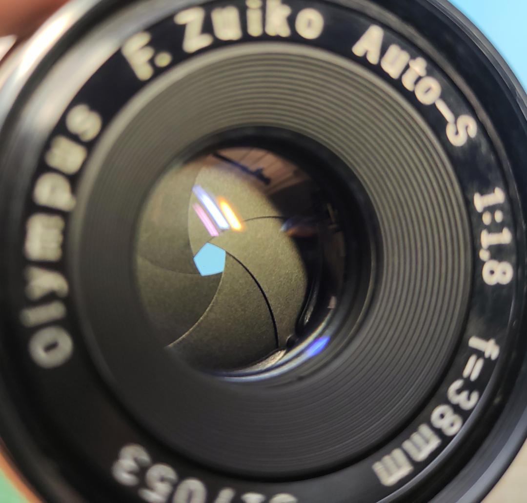 OLYMPUS F.ZuikoAuto-S 38mm f1.8 TTL No.付