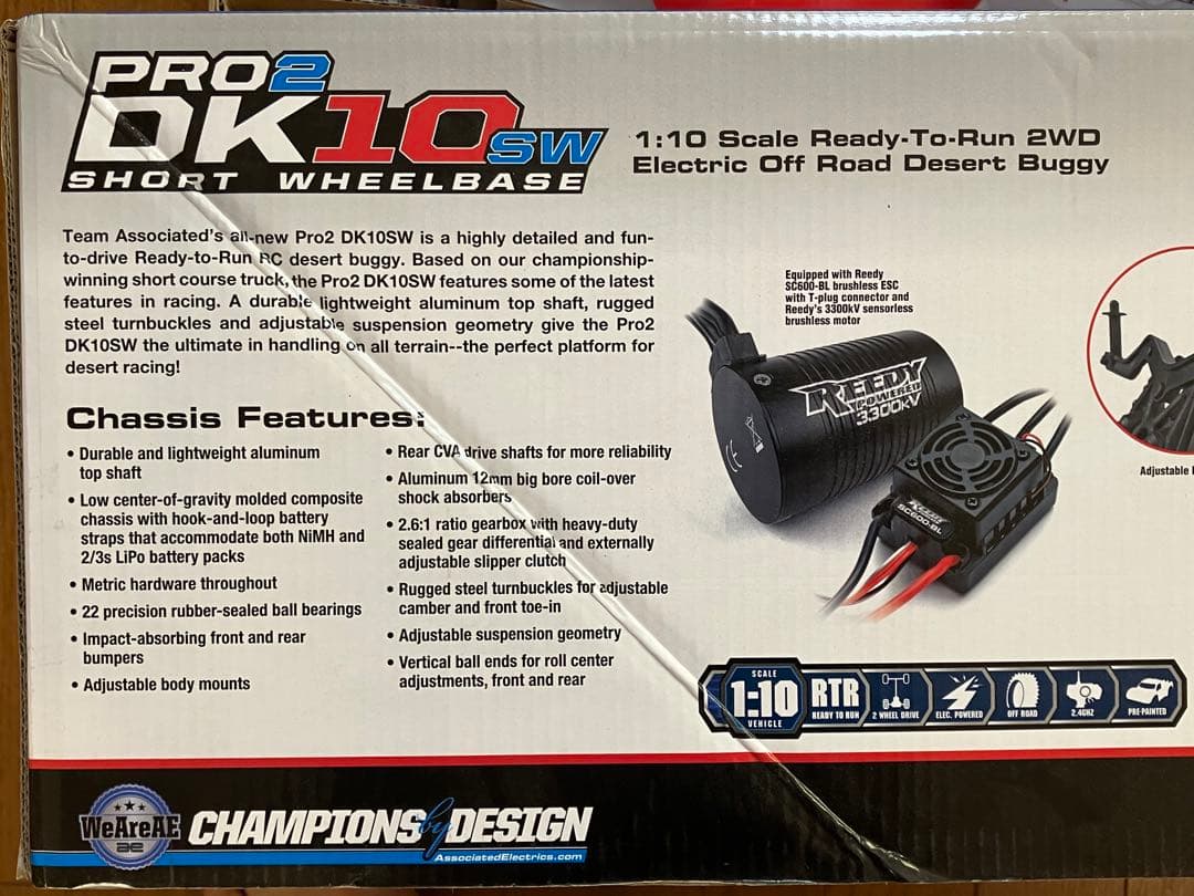 【アソシエイテッド】Pro2 DK10SW ダカールバギー RTR【新品未使用】