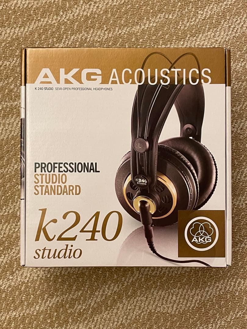 AKG K240 Studio＋Belden88761ヘッドホン用ケーブル