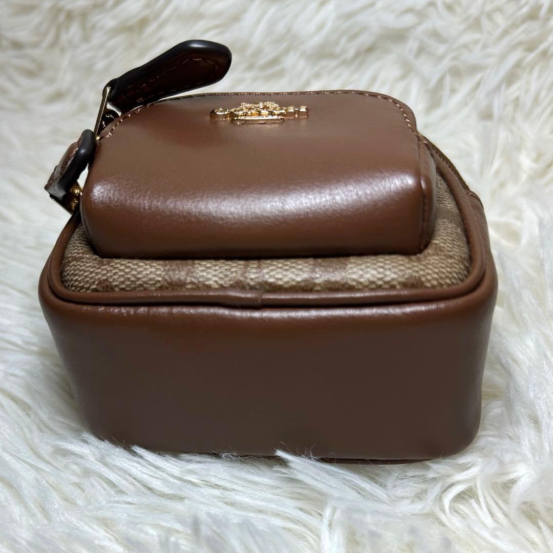 最終価格！希少COACH モノグラム ミニケース　キーリング　チャーム
