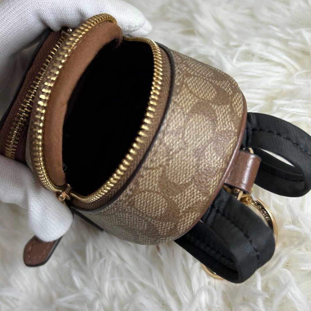 最終価格！希少COACH モノグラム ミニケース　キーリング　チャーム