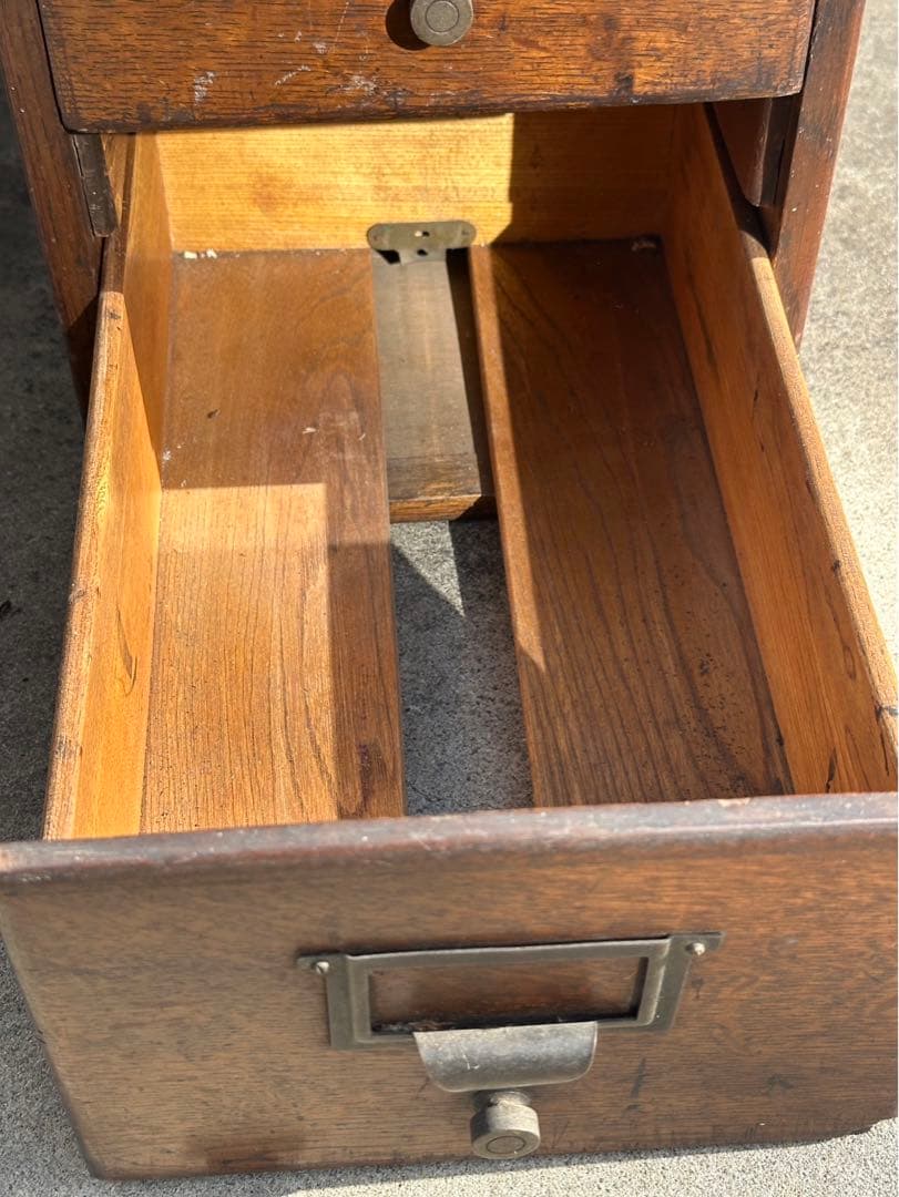 木製引き出し 昭和レトロ、ビンテージ