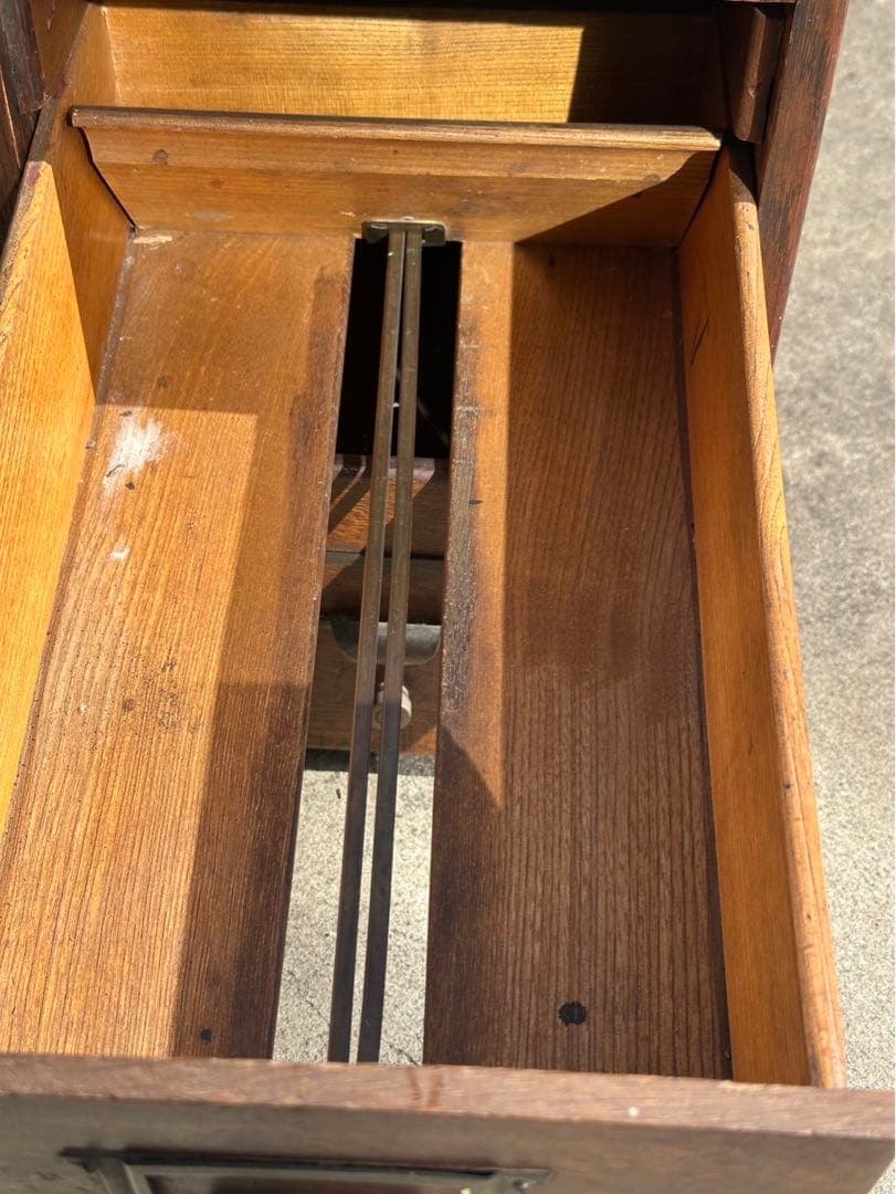 木製引き出し 昭和レトロ、ビンテージ