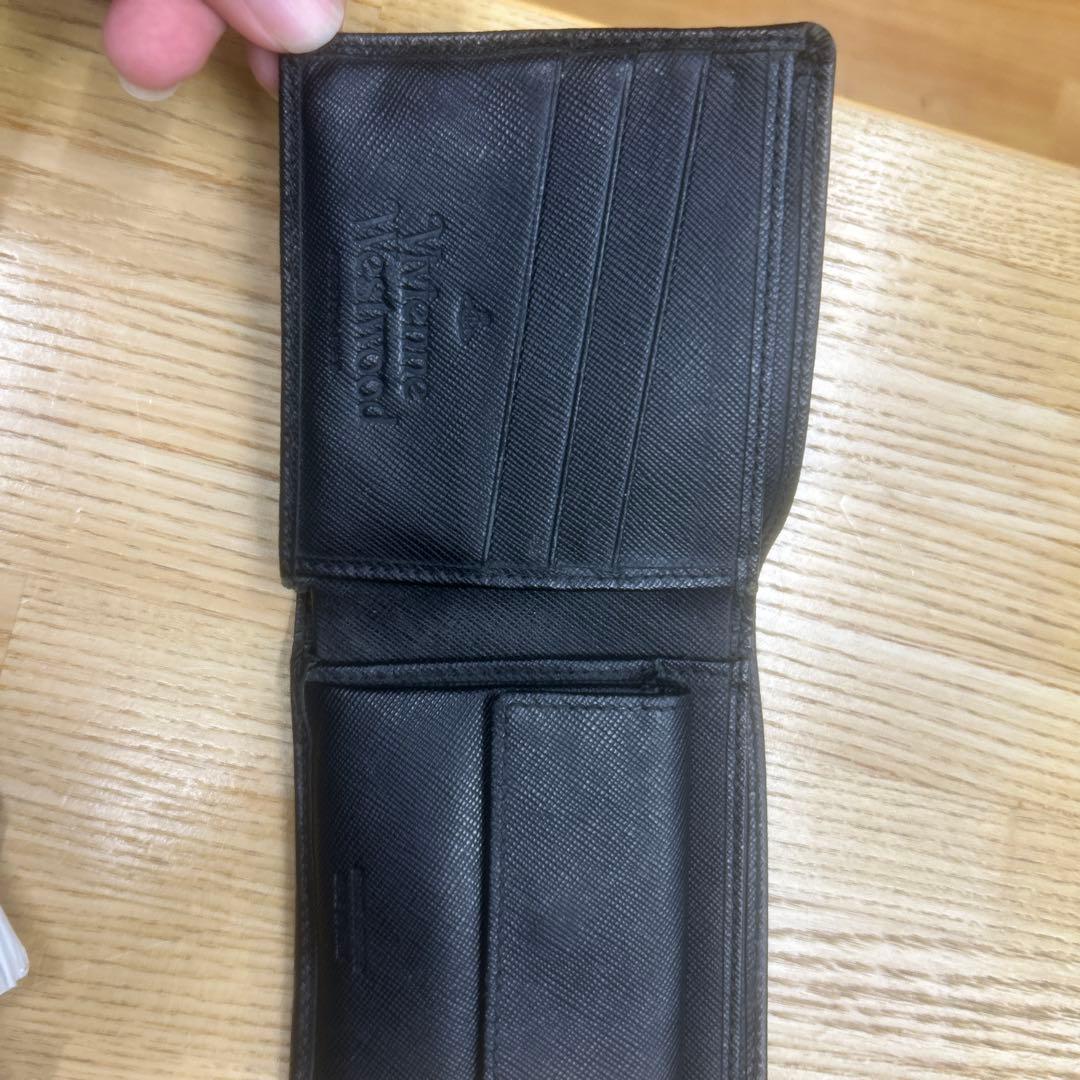 Vivienne Westwood 二つ折り財布 黒