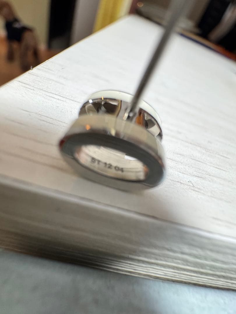 エルメス HERMES ポップH ピアス 白 シルバー金具 新品未使用 正規品