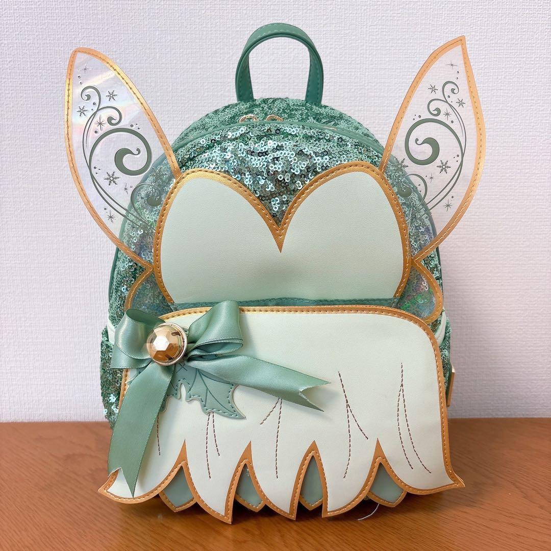 ラウンジフライ ディズニー　ティンカーベル　スパンコール　リュック