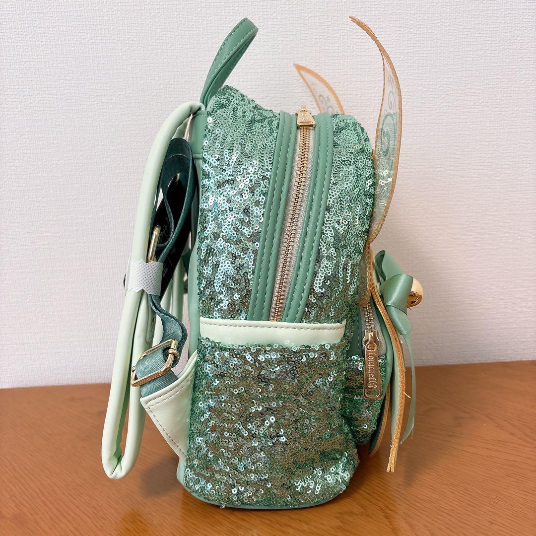 ラウンジフライ ディズニー　ティンカーベル　スパンコール　リュック