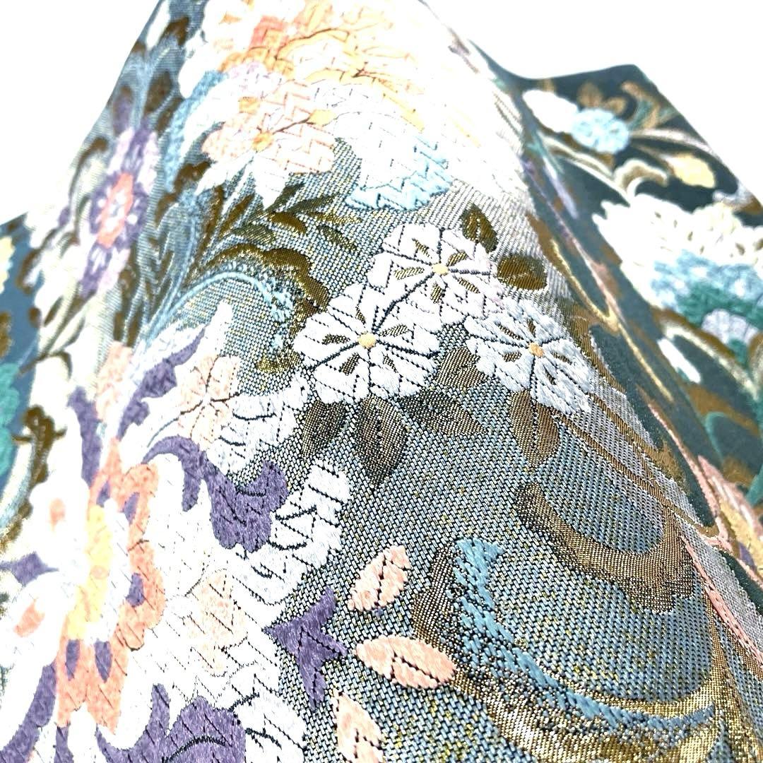 専用帯4998 ●高級 正絹 煌羅織 六通 袋帯