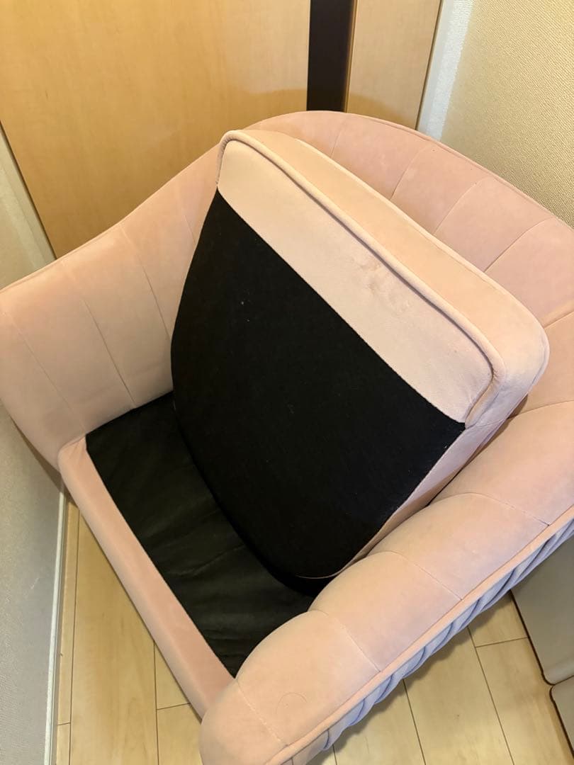 Altrobene ソファー 1人掛け ベルベット ソファ モダン 一人暮らし