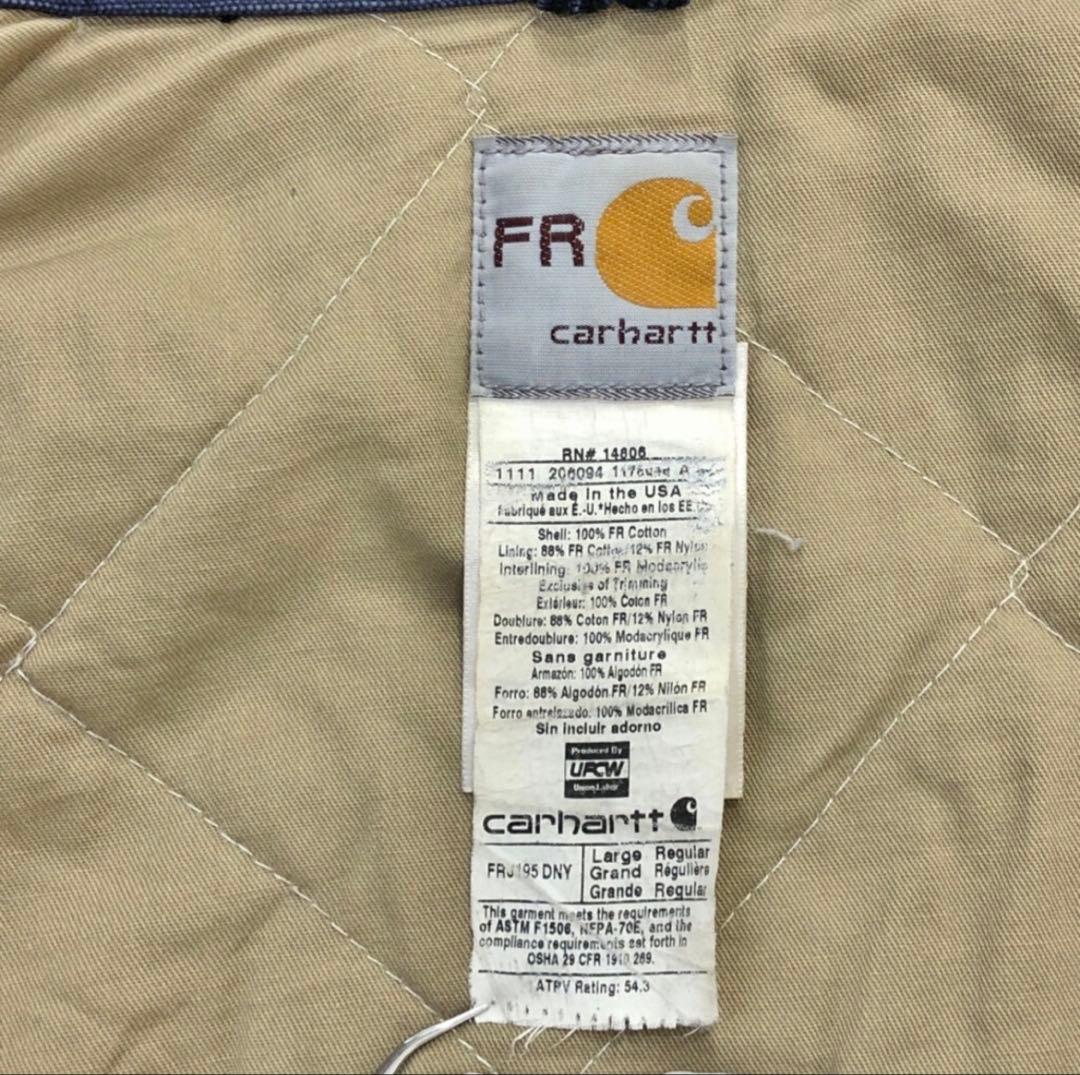 9*e様 USA製 Carhartt FR カーハートFR ダック ワークジャケ