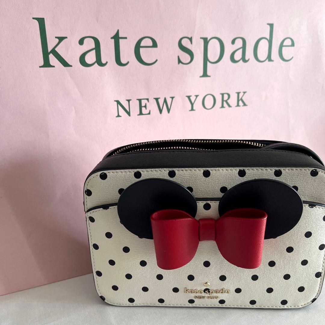 新品)ミニーちゃん　ケイトスペード ショルダーバッグ レディース ホワイト