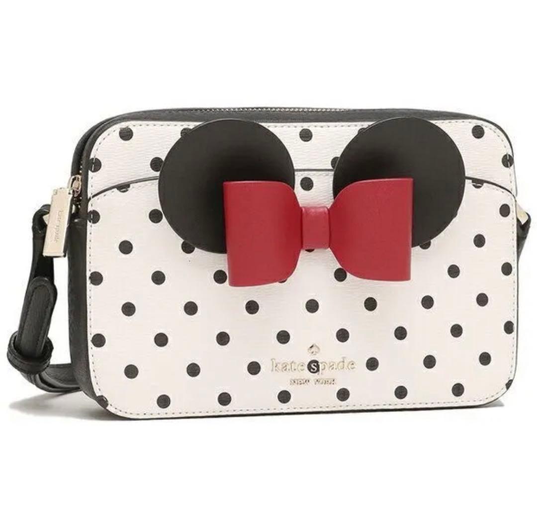 新品)ミニーちゃん　ケイトスペード ショルダーバッグ レディース ホワイト